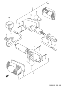 RF600 Поворотники
