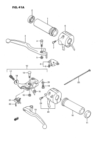 LS650 Рулевой переключатель