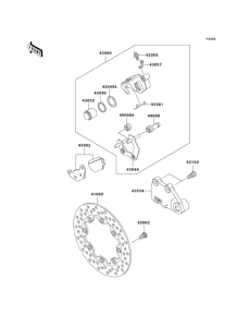  Задний тормоз