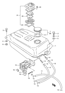FZ50 Tank fuel