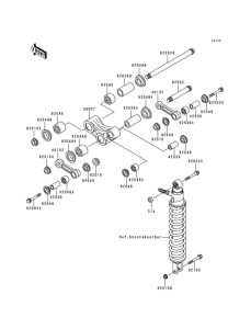 KMX125 Подвеска