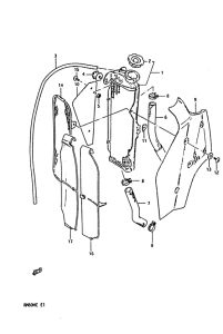 RM80 Радиатор