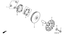 SH300 Вариатор