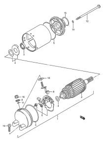 GSX750 Альтернатор