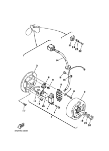MR50 Магнит маховика