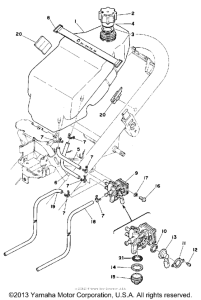 LB80IIHC Топливный бак
