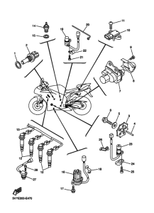 YZF-R1R ( RaceBase) Электрические детали