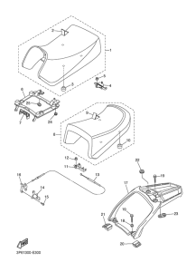 FJR1300AS Сиденье