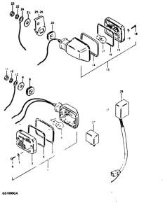 GS1000 Поворотники