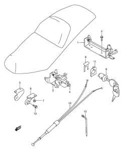 AN250 Seat support bracket