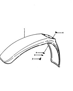 RM500 Переднее крыло