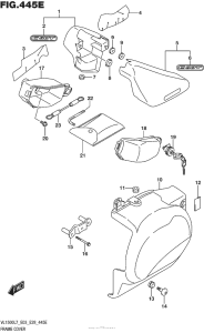VL1500T Frame Cover (Vl1500Tl7 E03)
