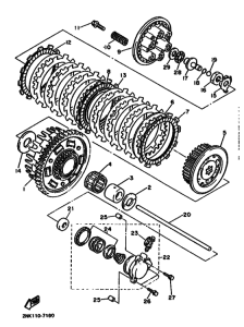 FZR750R FZR750RU Бендикс