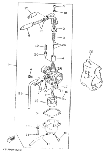 CW50R Карбюратор