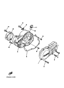 TZR50 ｸﾗﾝｸｹｰｽｶﾊﾞｰ 1