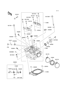  Головка цилиндров