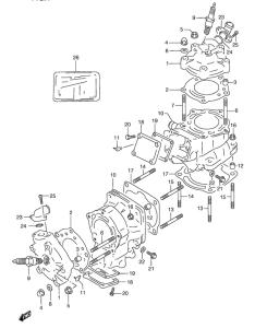 RGV250 Цилиндр