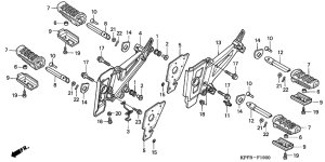 CBF250 Ступень передачи
