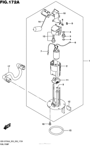 GSX-S750 (ABS) Топливный насос