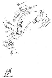 YQ50 Выхлопная система