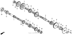 XR100 Трансмиссия