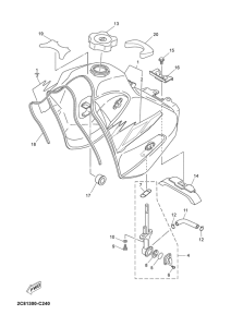  Топливный бак