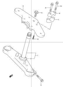 TR50 Траверса нижняя