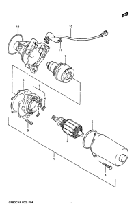 CP80 Moteur demarreur
