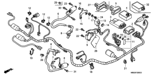 VTR1000F Harness wire