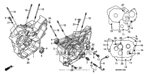 NT700V (ABS) Картер двигателя
