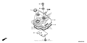  Крышка головки цилиндров