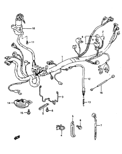 RG125 Жгут проводов