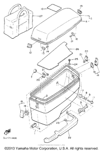 XVZ13DA Боковые кофры