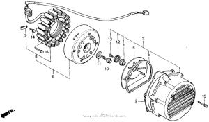 VFR700F Генератор