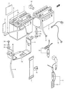 GS125 Аккумулятор
