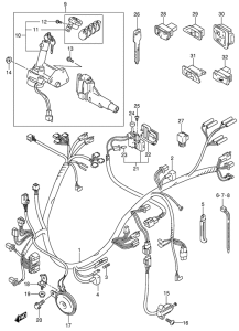 UE150 Жгут проводов
