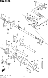 GW250 Механизм  переключения передач