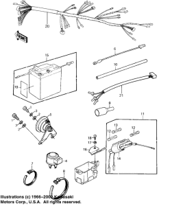 KE125 Электрика