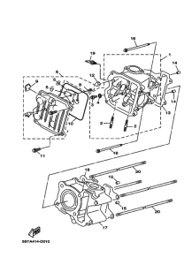 XC50 XC50W Головка цилиндров