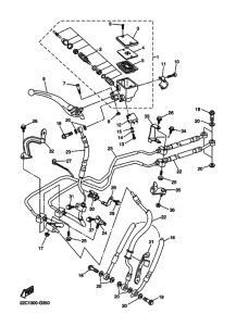 FZ1-NA Передний тормозной цилиндр