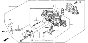 GL1800 Корпус Дросселя