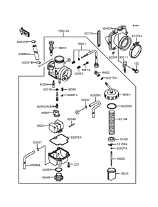 KDX125 Карбюратор