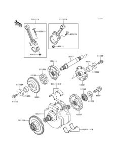 VN1500 Коленвал