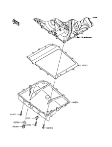 ZX1000 Маслянный поддон