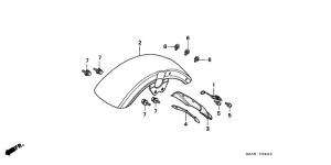  Переднее крыло