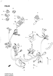AY50 Электропроводка