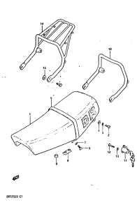DR125 Пружина