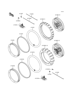 KX125 Покрышки