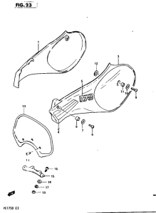 PE175 Frame cover model z