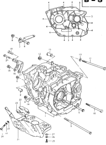 SP400 Картер двигателя